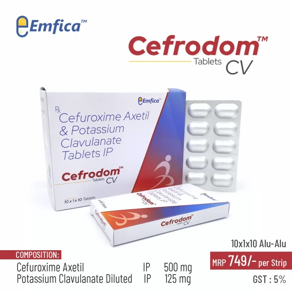 Cefrodom CV Tablet