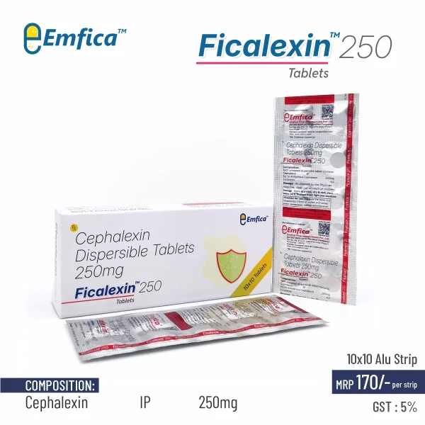 Ficalexin 250 Tab
