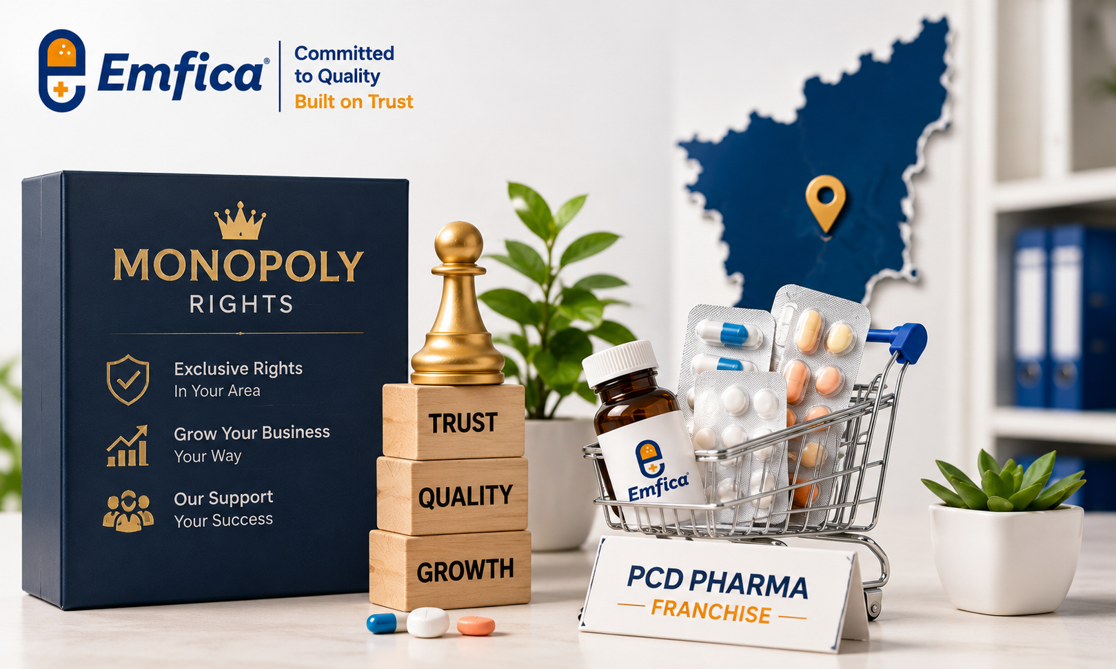 Get a Monopoly-Based PCD Pharma Franchise in Tamil Nadu